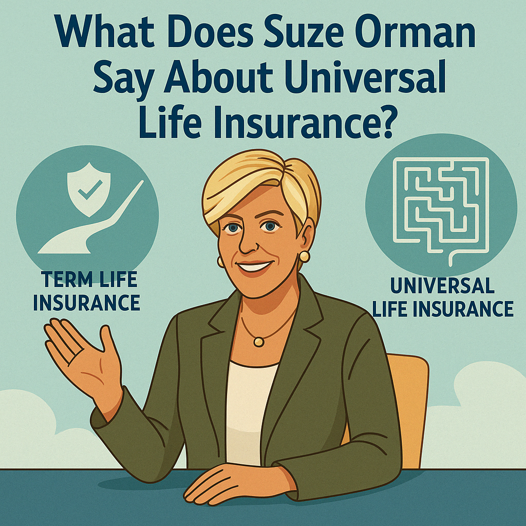 Suze Orman on Life Insurance: Term vs. Universal Policies